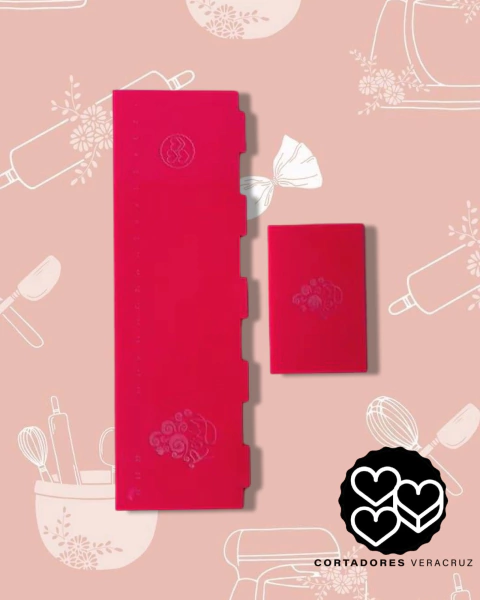 Alisadores Colección Roxy Cupcakes 1 (2 piezas 25 y 10 cm)