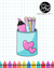 Lapicera Corazones