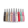 Kit 9 Esmaltes Impala Coleção: Viva, Ame e Brilhe Glitter 3D