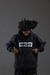 MOLETOM CANGURU HOCKS LOGO LETTER PRETO