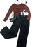 Wide Leg Cargo 2 Bolsos
