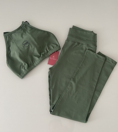 CONJUNTO DE CALÇA E TOP FRENTE UNICA - comprar online