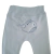 Calça Pé Reversível Azul Claro Bordado Baleia -
                                          sem gênero -
                                          0 - 14 anos                                          - na Mãe Louca