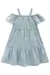 Vestido em Tricoline Dots Cinza Kukiê -
                                          sem gênero -
                                          0 - 14 anos                                          - na Mãe Louca