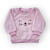 Conjunto Bebê Peluciado Rosa com Estampa de Gatinha -
                                          sem gênero -
                                          0 - 14 anos                                          - na Mãe Louca
