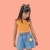 Conjunto Infantil Meninas Blusa Shorts Jeans Kukiê -
                                          sem gênero -
                                          0 - 14 anos                                          - na Mãe Louca