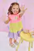 Vestido Meia Malha Colorido Kukiê -
                                          sem gênero -
                                          0 - 14 anos                                          - na Mãe Louca