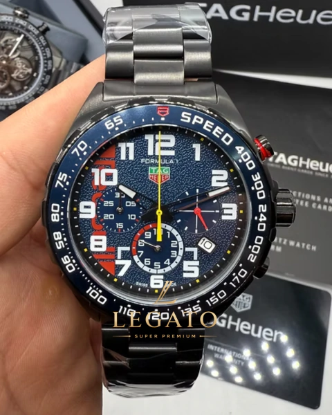TAG Heuer F1 Cronometro 42mm Aço/OxBlack - Speed