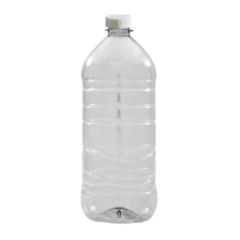 Botella De Plástico Pet (con Tapa de Seguridad) 1 LT, 55 Pzs. - Os libertare