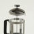 CAFETERA CON EMBOLO COLUMNAS NEGRO BRILLANTE 1000ML en internet