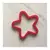 Molde para fritar forma estrella
