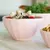 Bowl flor rosa 12 x 7 cm