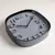 Reloj cuadrado brooklin black & gray 30 cm - comprar online