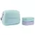 Lunchera térmica 6L Polarbox Celeste c/correa Lila con dos tupper