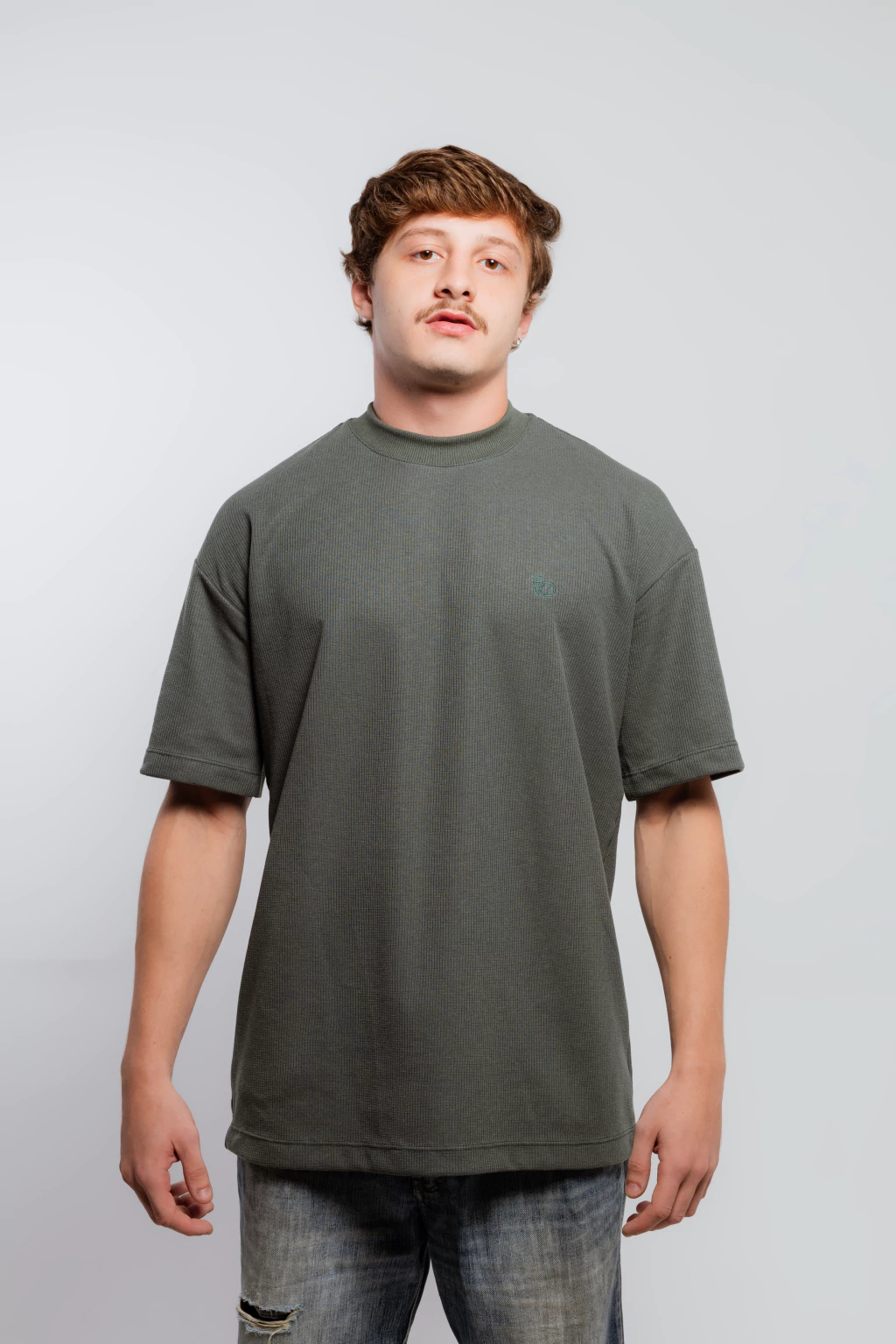 Camiseta Oversized Waffle Básica