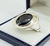 anillo oval piedra grande - comprar online