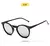 Óculos de sol oval para mulheres designer retro moda femenina na internet
