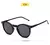 Óculos de sol oval para mulheres designer retro moda femenina - Tulipa Negra Fashion