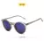 Óculos de sol oval para mulheres designer retro moda femenina - loja online