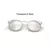 Óculos de sol oval para mulheres designer retro moda femenina