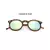 Óculos de sol oval para mulheres designer retro moda femenina na internet