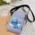 Imagem do Disney-Lilo e Stitch Bolsa Crossbody para Mulheres, Lona, Pequena perfeita