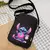 Disney-Lilo e Stitch Bolsa Crossbody para Mulheres, Lona, Pequena perfeita - Tulipa Negra Fashion