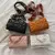 bolsas de ombro padrão de pedra, couro PU - comprar online