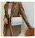 Bolsa Feminina, Couro PU, Correia De Corrente - comprar online