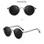 Óculos polarizados para homens e mulheres, metal redondo, óculos de sol retrô, óculos clássicos, design de luxo, UV400 Shades na internet