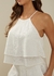 Blusa Linho Babados