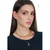 Colar Letra T - Drusa Platina - comprar online