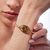 Pulseira Olho - Drusa Cobre - Coleção Ícones - comprar online