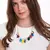 Colar Alegria 2 - Ágata Verde, Ametista, Cristal, Drusa Metalizada, Feldspato Vermelho, Haulita Turquesa, Quartzo Amarelo - Coleção Alma - comprar online