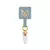 Pingente Click Charm - Cristal e Drusa Metalizada - Coleção Click Charms