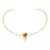 Colar Choker Fervor - Resina Caramelo - Coleção Flor e Ser Amor - comprar online