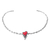 Colar Choker Fervor - Resina Vermelha - Coleção Flor e Ser Amor - comprar online