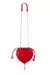 Bolsa Florescer - Couro Vermelho - Coleção Flor e Ser Amor - comprar online
