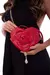 Bolsa Florescer - Couro Vermelho - Coleção Flor e Ser Amor na internet