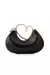 Bolsa Ágape - Couro Preto - Coleção Flor e Ser Amor - comprar online