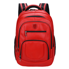Mochila Grande Unissex Executiva Couro Sintético para Notebook Impermeável - loja online