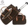 KIT JOGO Bolsas de Viagem Mala com Rodinhas e Bolsa de Mão Ref. 5898