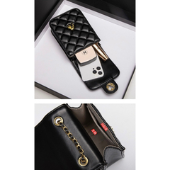Bolsa Carteira Mini Bag Porta Celular Transversal Alça de Corrente Ref. 2218 - comprar online