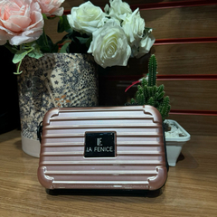 Bolsa De Mão Mini Bag Blogueira Influencer Fibra Rígida Transversal Promoção - Bella YY