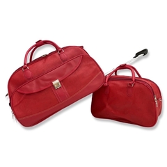 KIT JOGO Bolsas de Viagem Mala com Rodinhas e Bolsa de Mão Ref. 5898 na internet