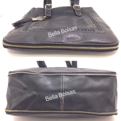 Bolsa Feminina Grande Ombro Com Chaveiro Alça Transversal Tiracolo Importado Ref. 5028 - Bella YY