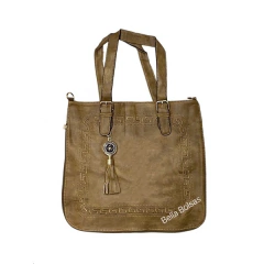 Bolsa Feminina Grande Ombro Com Chaveiro Alça Transversal Tiracolo Importado Ref. 5028 na internet