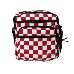 Bolsa Transversal Quadrada Unissex Lona Ref. 6001 - loja online