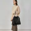 Bolsa Stella Grande Camurça De Ombro Com Alça De Corrente + Chaveiro de Brinde