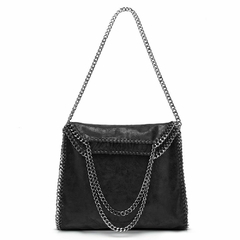 Bolsa Stella Grande Camurça De Ombro Com Alça De Corrente + Chaveiro de Brinde na internet
